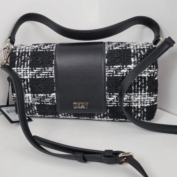 Dkny Handbags - NWT DKNY Women’s Crossbody Shoulder Flap Handbag Purses Removable Strap